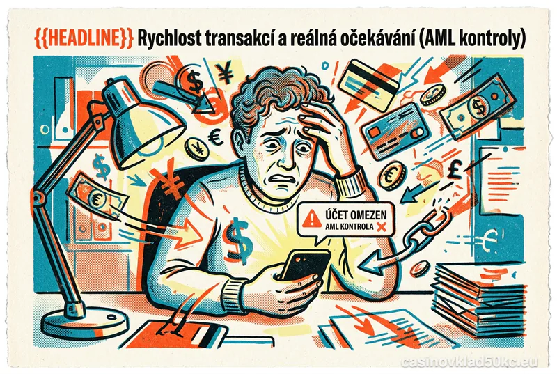 Rychlost transakcí a reálná očekávání (AML kontroly)